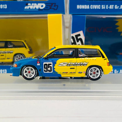 INNO64 1/64  HONDA CIVIC Si E-AT Gr.A Tuned by SPOON SPORTS At Honda Day New Jersey 2013 IN64-EAT-SP13