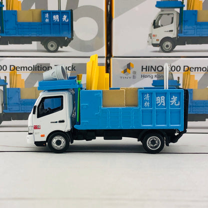 Tiny City 145 Hino 300 Demolition Truck 日野 300 光明清拆車 ATC64594