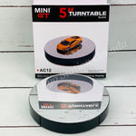 MINI GT 5" Display Turntable Black- Mirror Surface  MGTAC12