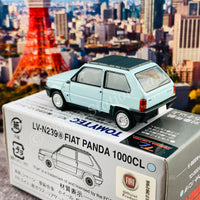 TOMYTEC Tomica Limited Vintage Neo 1/64 Fiat Panda 1000CL (light blue) LV-N239a