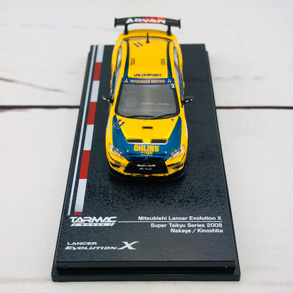 Tarmac Works 1/64 Mitsubishi Lancer Evolution X Super Taikyu Series 2008 #11 T64-004-OHL