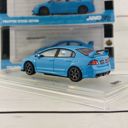 INNO64 HONDA CIVIC FD2 Mugen RR Philippine Special Edition IN64-FD2-LBPHS