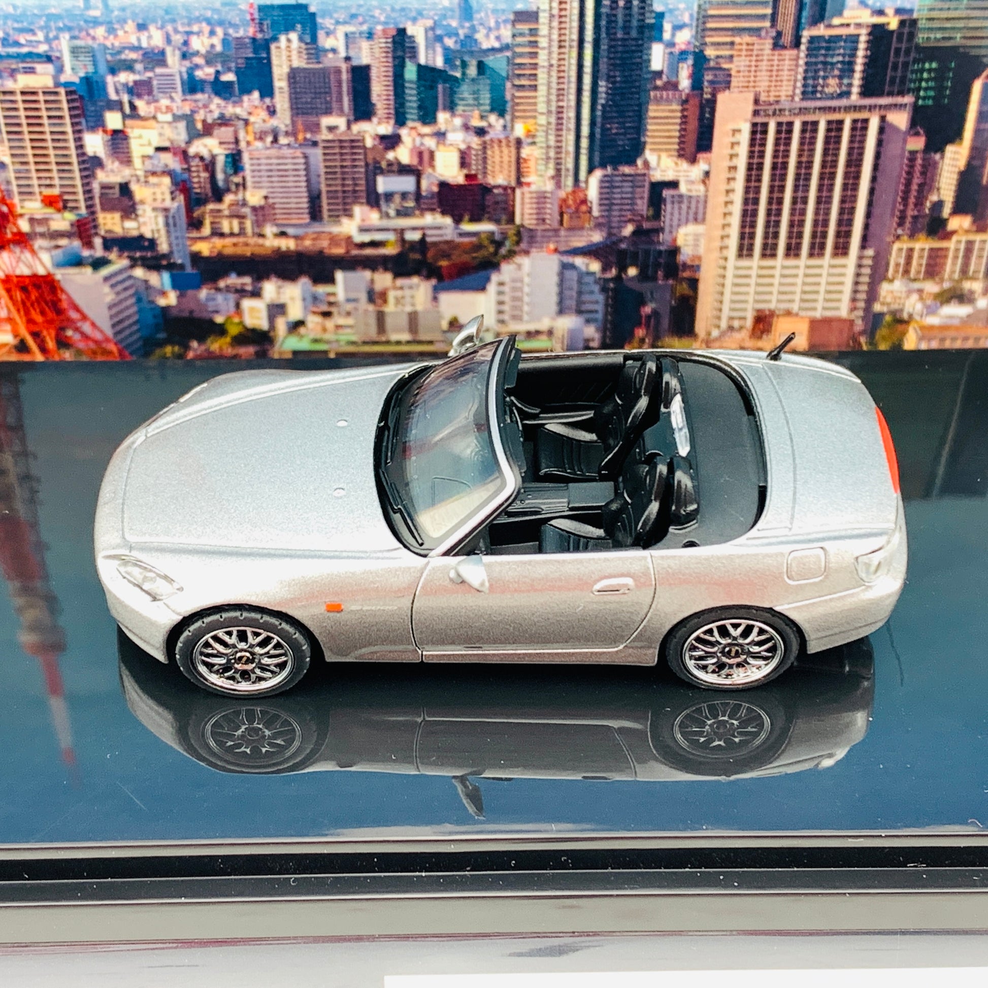 HOBBY JAPAN 1/64 Honda S2000 AP1 Type 200 Customized Version Silver HJ641020CS