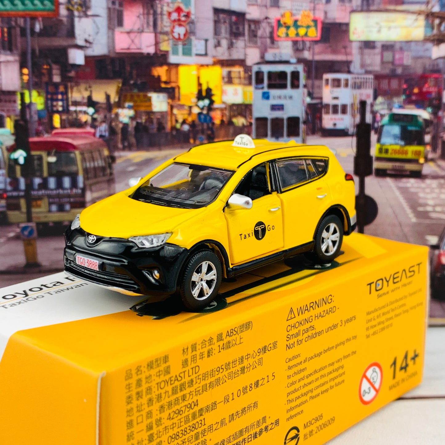 Tiny 微影 x TaxiGo 39 Toyota Rav4 TaxiGo Taiwan ATC64825