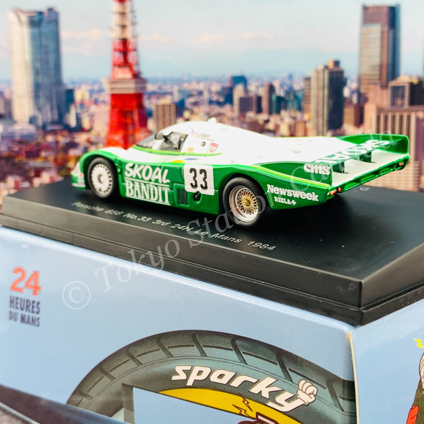 Sparky 1/64 Porsche 956 No.33 3rd 24H Le Mans 1984 D. Hobbs - P. Streiff - S. van der Merwe Y178