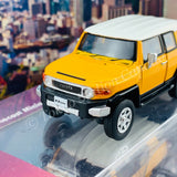 BM Creations JUNIOR 1/64 Toyota 2015 FJ Cruiser Yellow RHD 64B0132