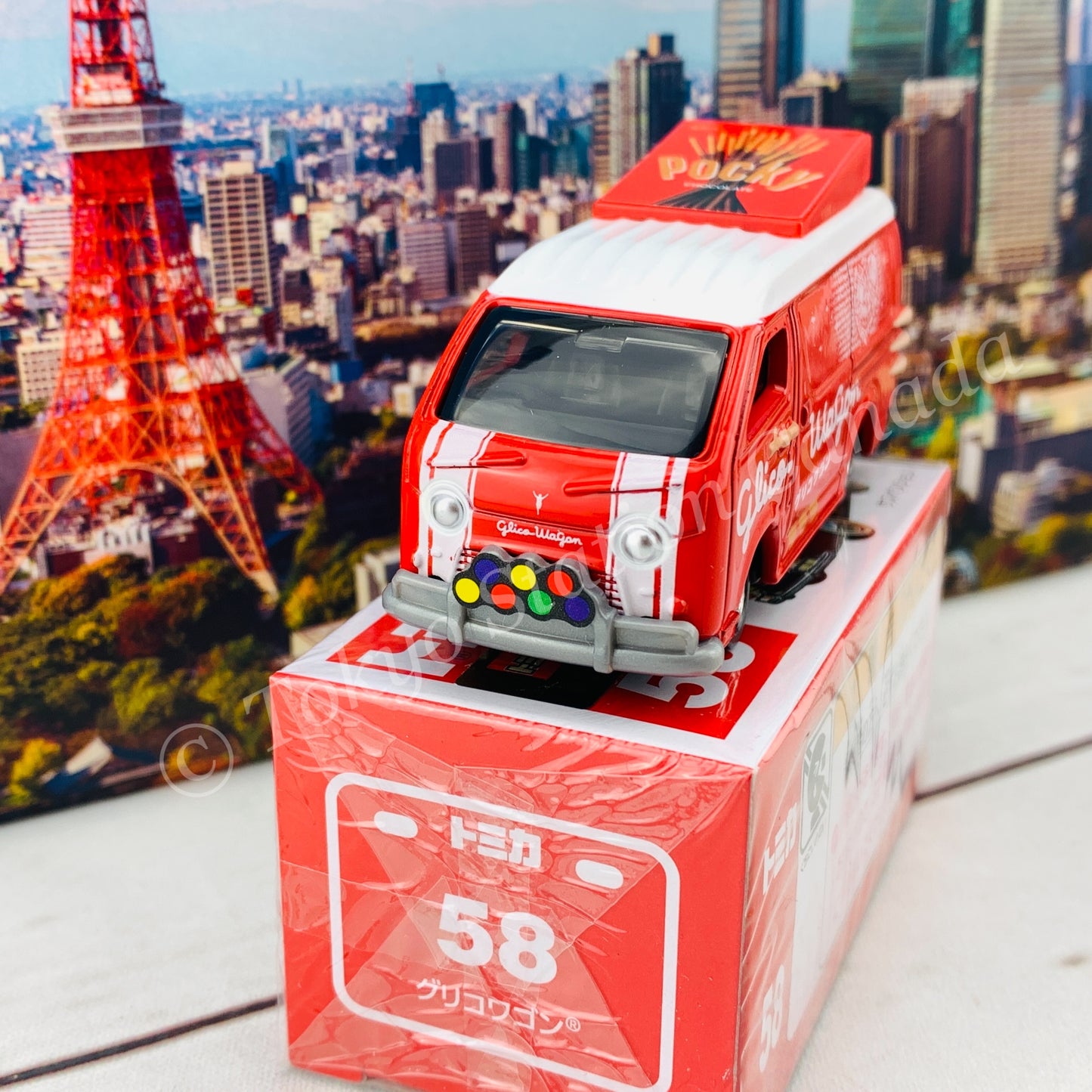 TOMICA 58 Glico Wagon