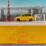 INNO64 1/64 HONDA CITY TURBO II Yellow With MOTOCOMPO IN64-CITYII-YL