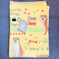 Friendshill Akiyamasan Towel 60cm x 120cm Yellow