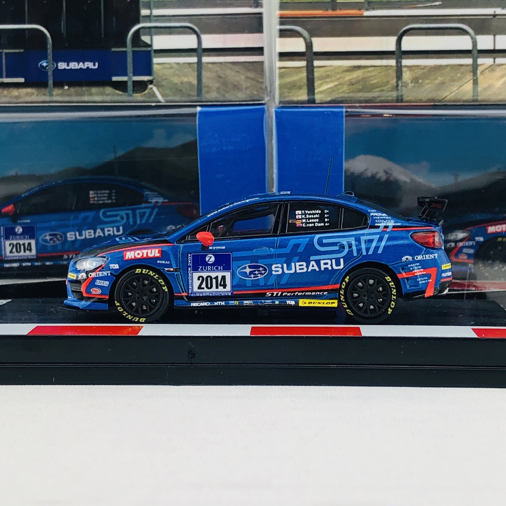 Tarmac Works 1/64 Subaru WRX STI NBR 24H Challenge 2014 T64-016-14N24