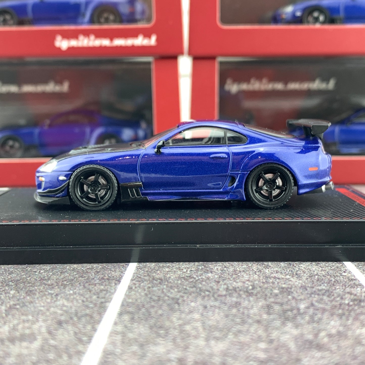 Ignition Model 1/64 Toyota Supra (JZA80) RZ Blue Metallic IG1860