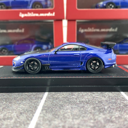 Ignition Model 1/64 Toyota Supra (JZA80) RZ Blue Metallic IG1860