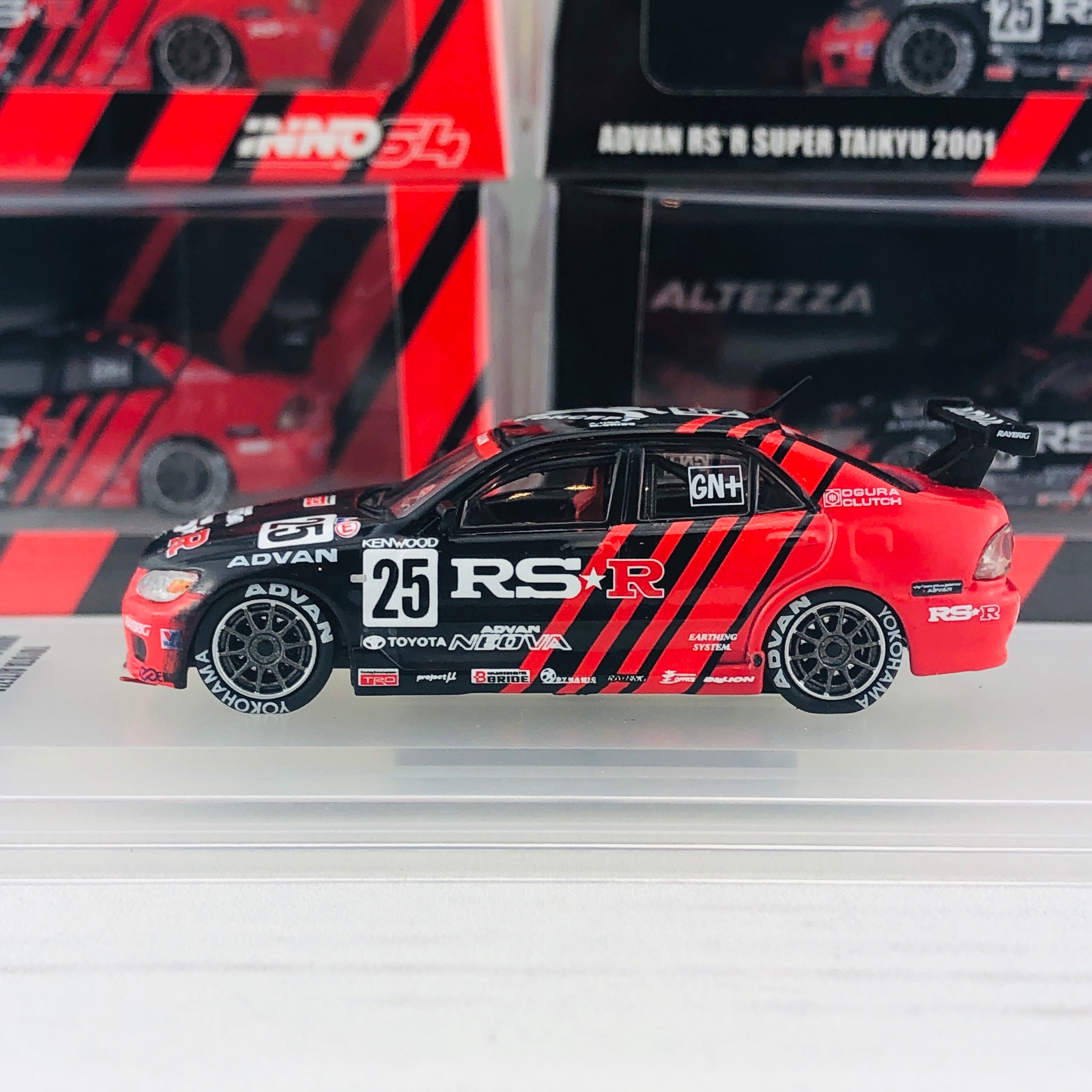 INNO64 1/64 TOYOTA ALTEZZA #25 Advan RS'R - Super Taikyu 2001 IN64