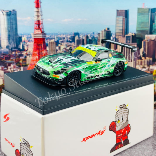 Sparky 1/64 MERCEDES-AMG GT3 NO.999 MERCEDES-AMG TEAM GRUPPEM RACING WINNER FIA GT WORLD CUP MACAU 2019 RAFFAELE MARCIELLO Y165