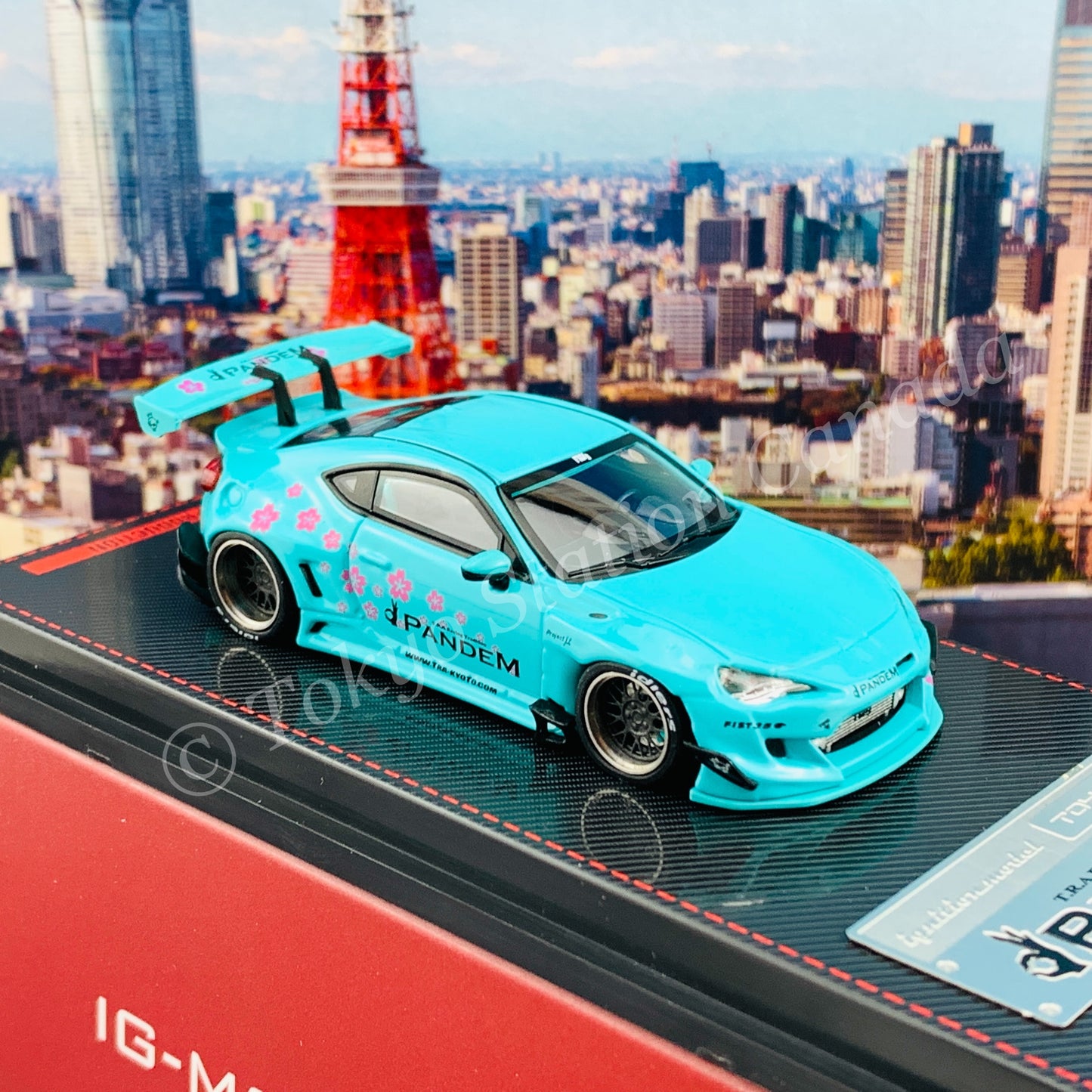 Ignition Model 1/64 PANDEM TOYOTA 86 V3 Light Green IG2407