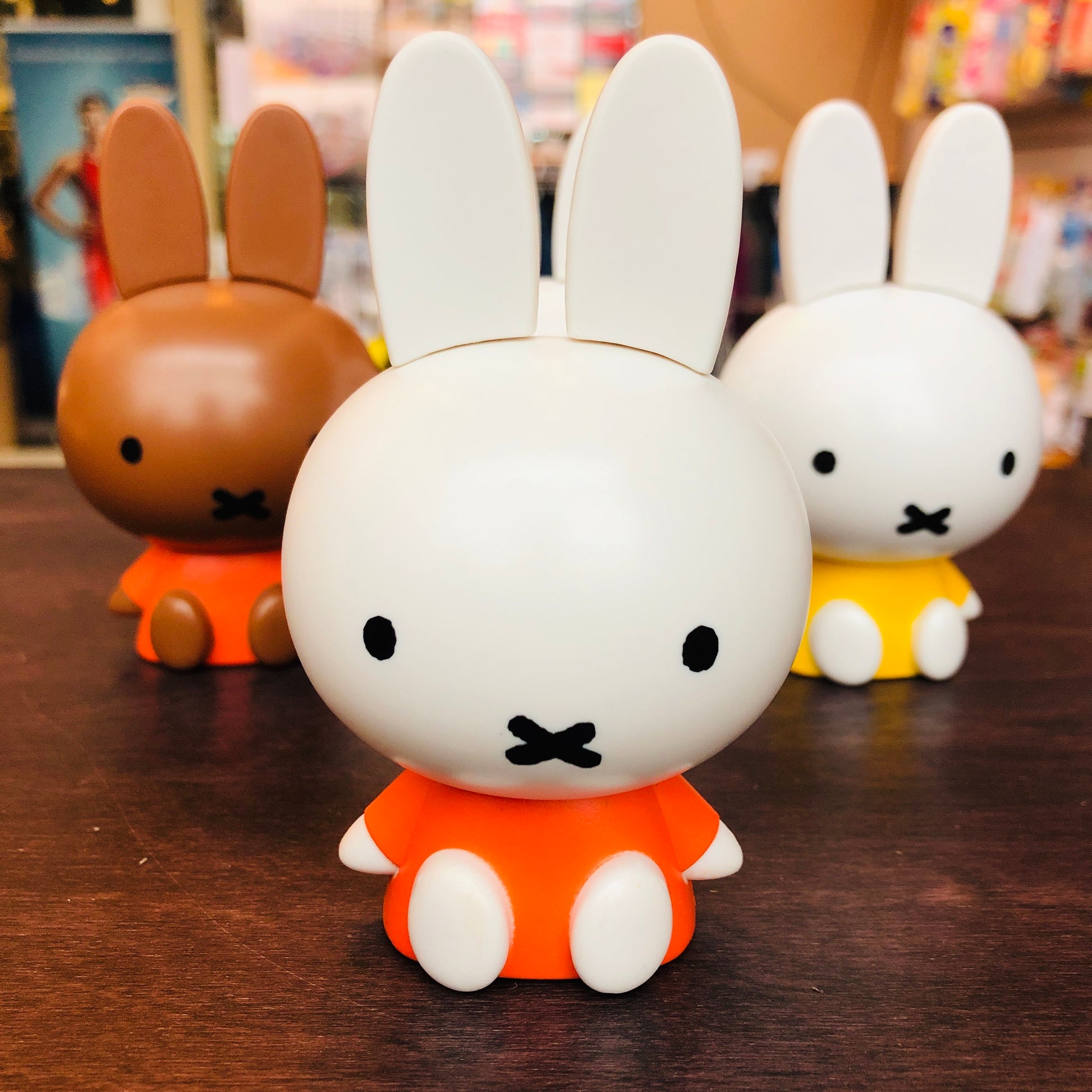 CAPCHARA miffy Figure by Bandai - Orange