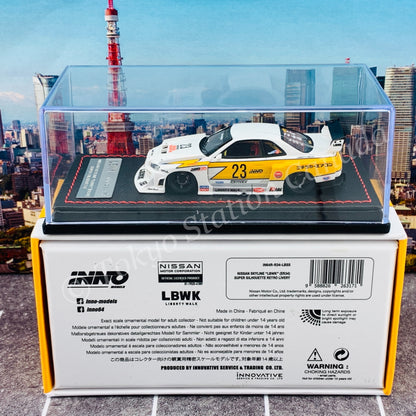 INNO64-R 1/64 RESIN NISSAN SKYLINE "LBWK" (ER34) SUPER SILHOUETTE  RETRO LIVERY IN64R-R34-LBSS