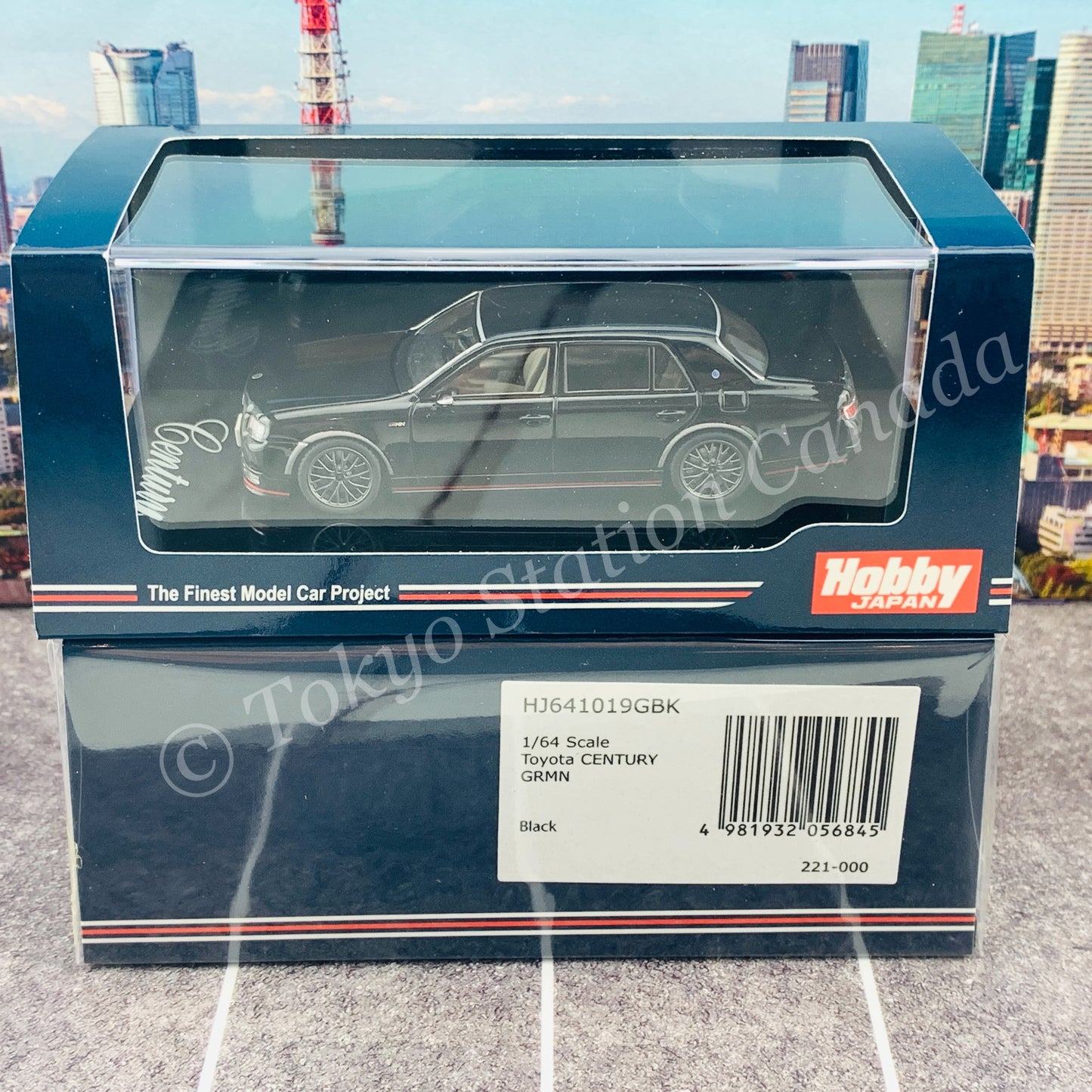 HOBBY JAPAN 1/64 Toyota CENTURY GRMN HJ641019GBK
