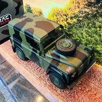 TARMAC WORKS x SCHUCO COLLAB64 1/64 Land Rover Defender Royal Military Police T64S-012-CAM
