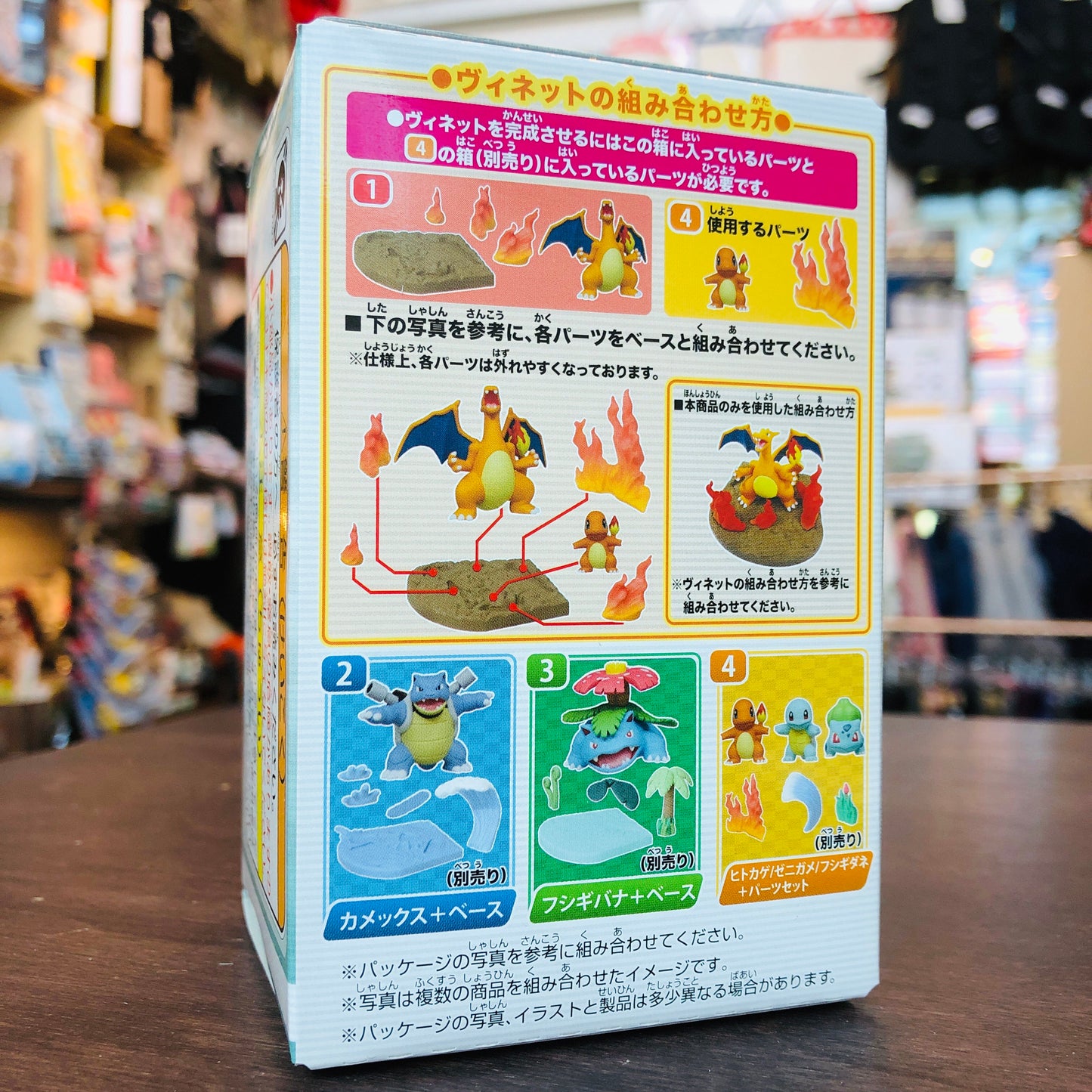 Pokemon Vignette Field Figure Set / Charizard #1