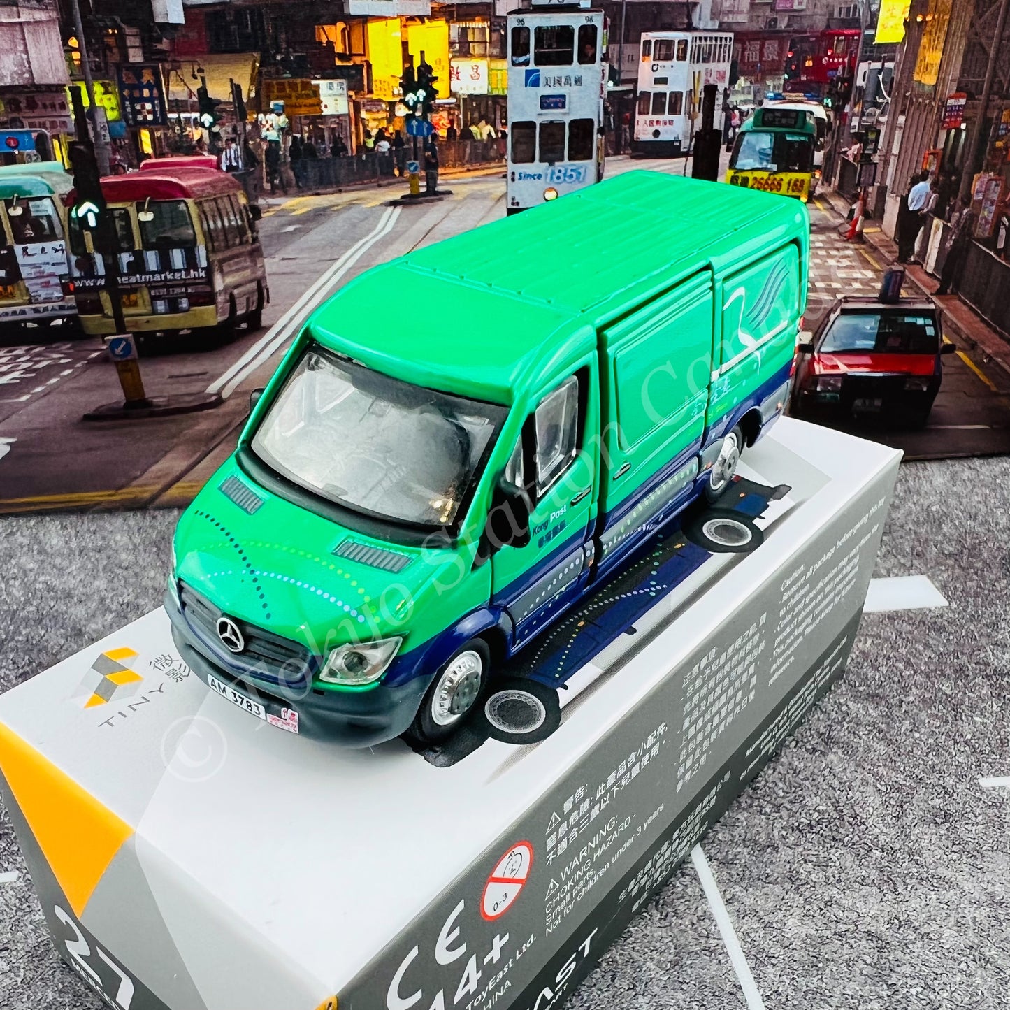 TINY 微影 27 Mercedes-Benz Sprinter Hong Kong Post 特快速遞 (AM3783) ATC64795