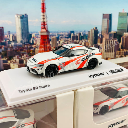 Tarmac Works 1/64 COLLAB64 Toyota GR Supra  CUSCO *** Collaboration with Kyosho *** T64K-002-CUS