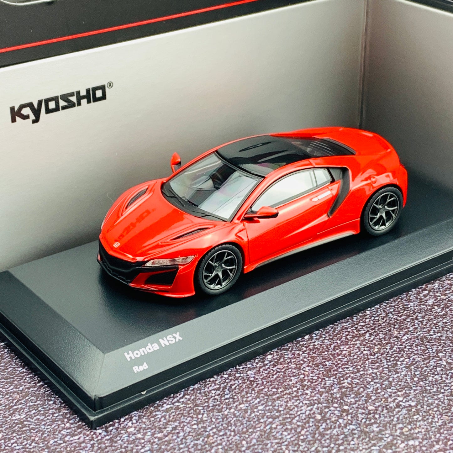 KYOSHO 1/64 Honda NSX Red KS07066A1