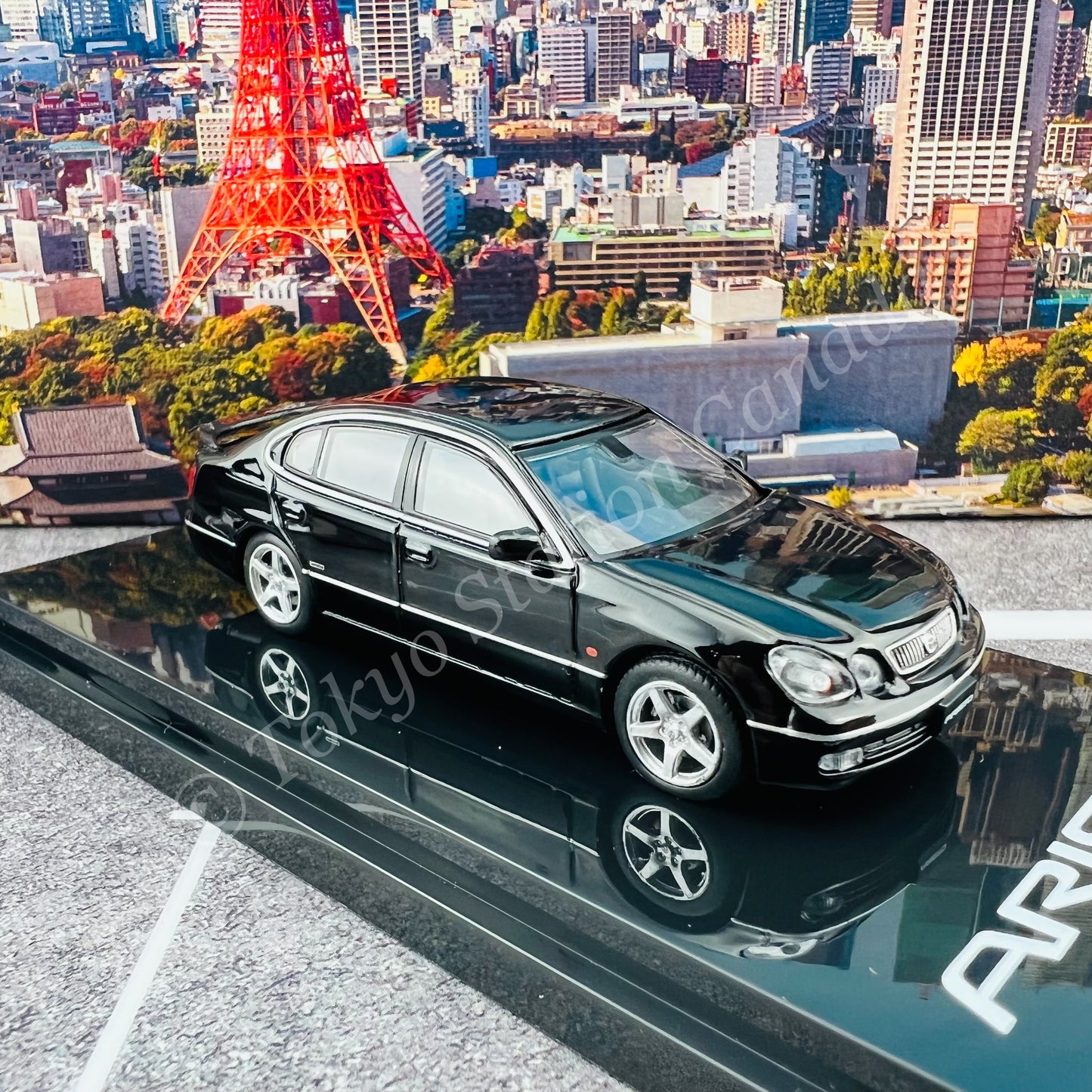 HOBBY JAPAN 1/64 Toyota ARISTO V300 VERTEX EDITION Black HJ641030ABK