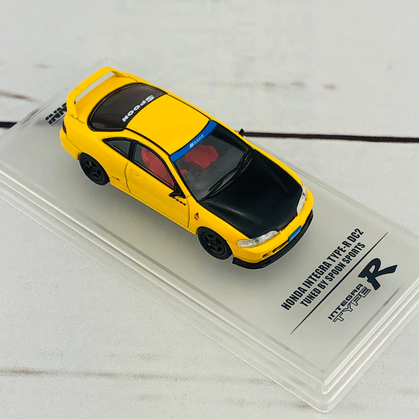 INNO64 1/64 Honda Integra Type-R DC2 Tuned by Spoon Malaysian Special Edition IN64-DC2-YSPMS