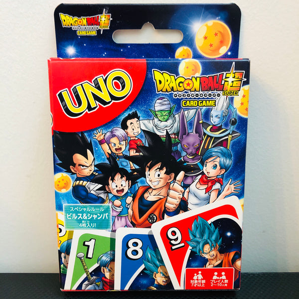 UNO Card Game x DRAGONBALL SUPER by ensky