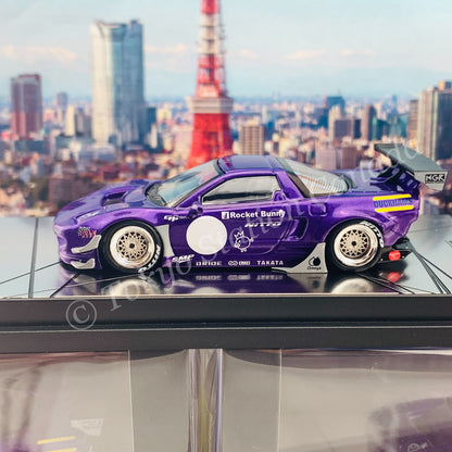 INNO64 1/64 NSX (NA) ROCKET BUNNY V2 AERO Metallic Purple IN64-NSXP-MP