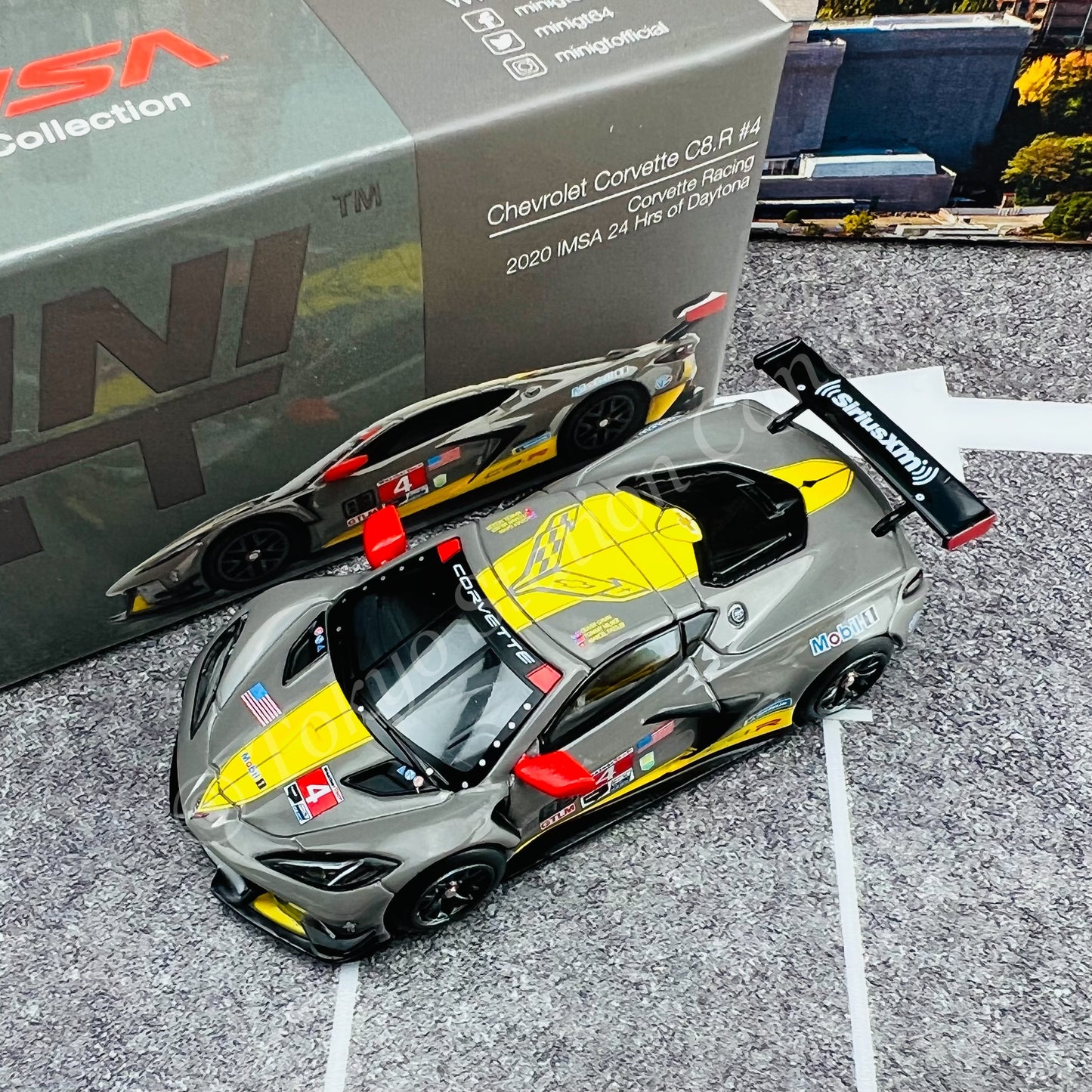 MINI GT 1/64 Chevrolet Corvette C8.R #4  2020 IMSA 24 Hrs of Daytona LHD MGT00254-L