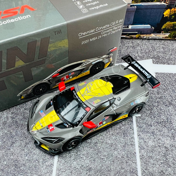 Miniature Chevrolet Corvette 1/43 Spark Z06 GT3.R Le Mans 24h Le Mans 2025 Awa Racing #13 O.Fidani/L.Kern 1:43 Miniature Chevrolet Corvette 1/43 Spark Z06 GT3.R Le Mans 24h Le Mans 2025 Awa Racing #13 O.Fidani/L.Kern 1:43
