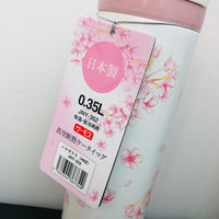 Thermos Japan Sakura Vaccum Insulated Bottle 0.35L JNY-352 (HNZ) Made in Japan