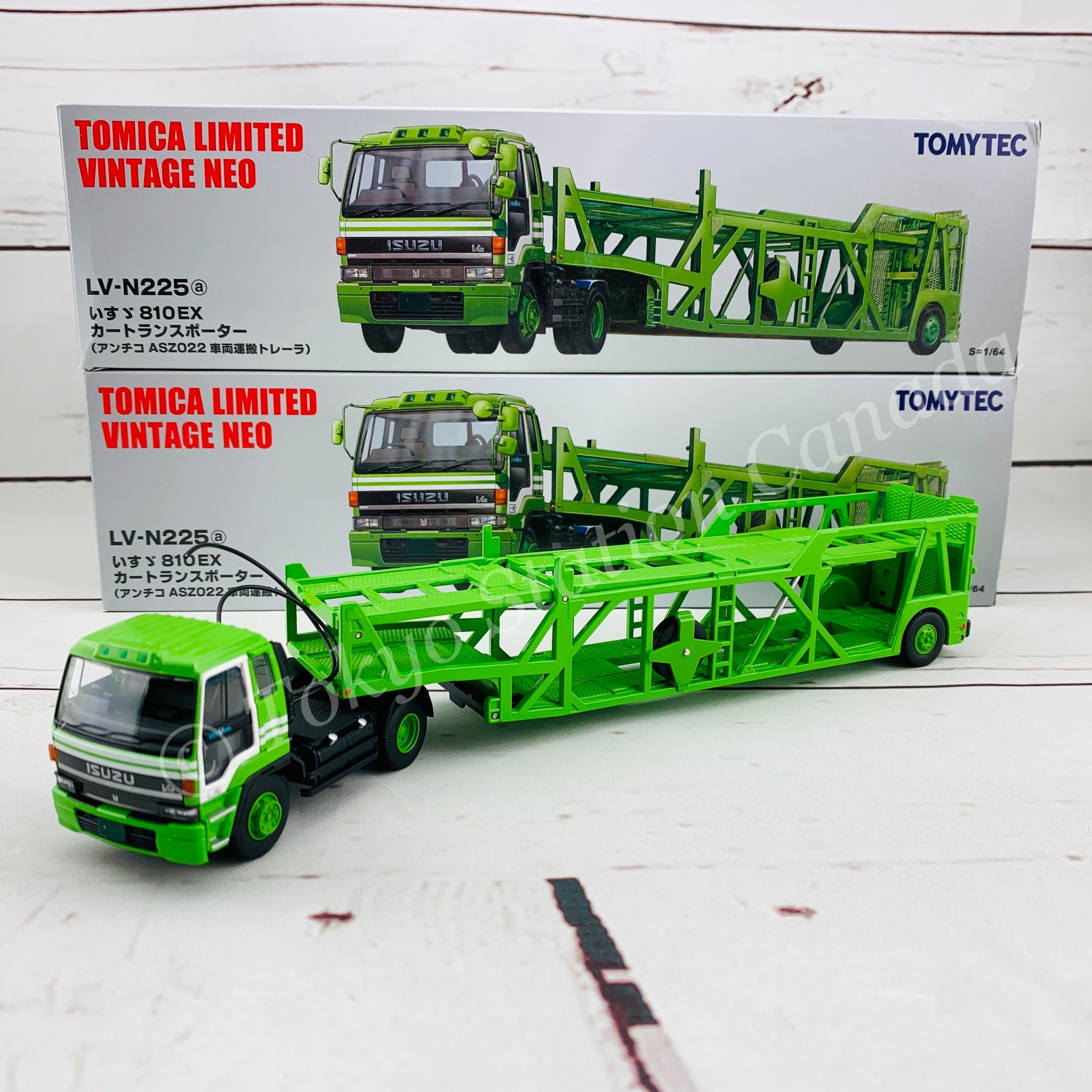 Tomytec Tomica Limited Vintage Neo 1/64 Isuzu 810 EX Tractor +