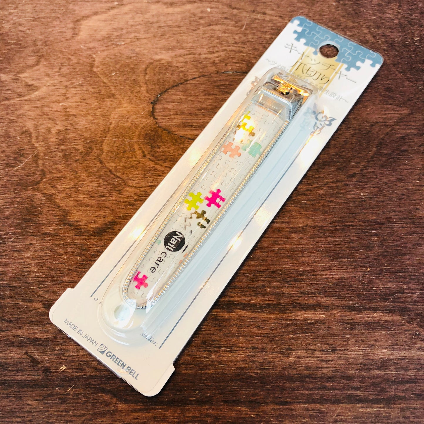GREEN BELL Nail Clipper Medium PUZZLE DN-342
