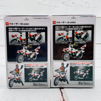 SHODO-X Kamen Rider 7 - Kamen Rider X + Cruiser (A Side and B Side) Complete Set