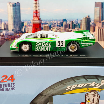 Sparky 1/64 Porsche 956 No.33 3rd 24H Le Mans 1984 D. Hobbs - P. Streiff - S. van der Merwe Y178