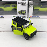 BM Creations 1/64 Suzuki Jimny Sierra (JB74) RHD - Kinetic Yellow/Bluish Black Pearl 3 Top 64B0003