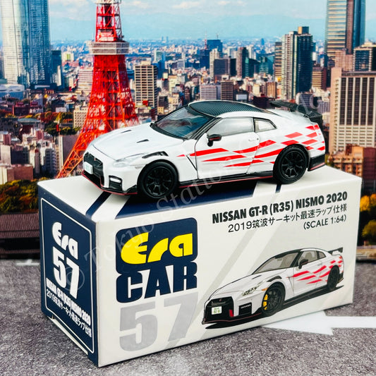 ERA CAR 1/64 Nissan GTR (R35) NISMO 2020 Tsukuba Fastest Lap 2019 (4897099931874)