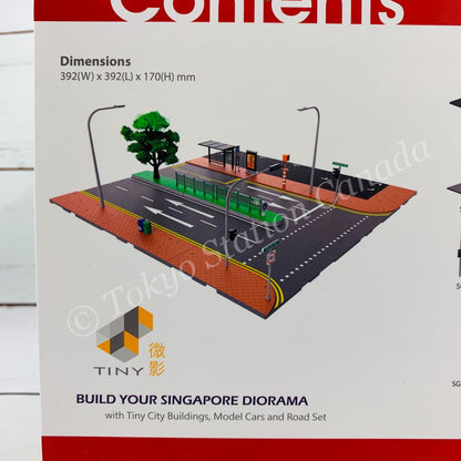 TINY 微影 Singapore Road Set Street Diorama S2 ATSSG64002