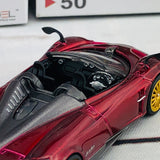 MINI GT 1/64 Pagani Huayra Roadster Rosso Monza RHD MGT00050-R