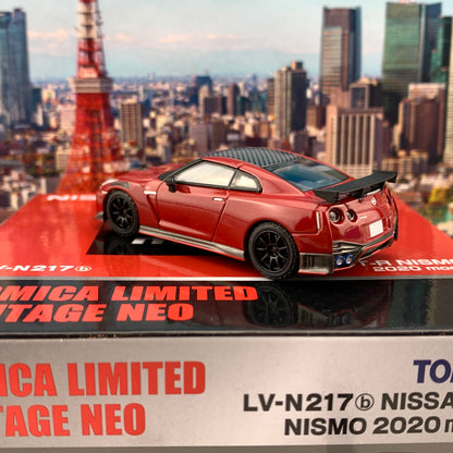 Tomytec Tomica Limited Vintage Neo 1/64 Nissan GTR NISMO 2020 Red LV-N217b