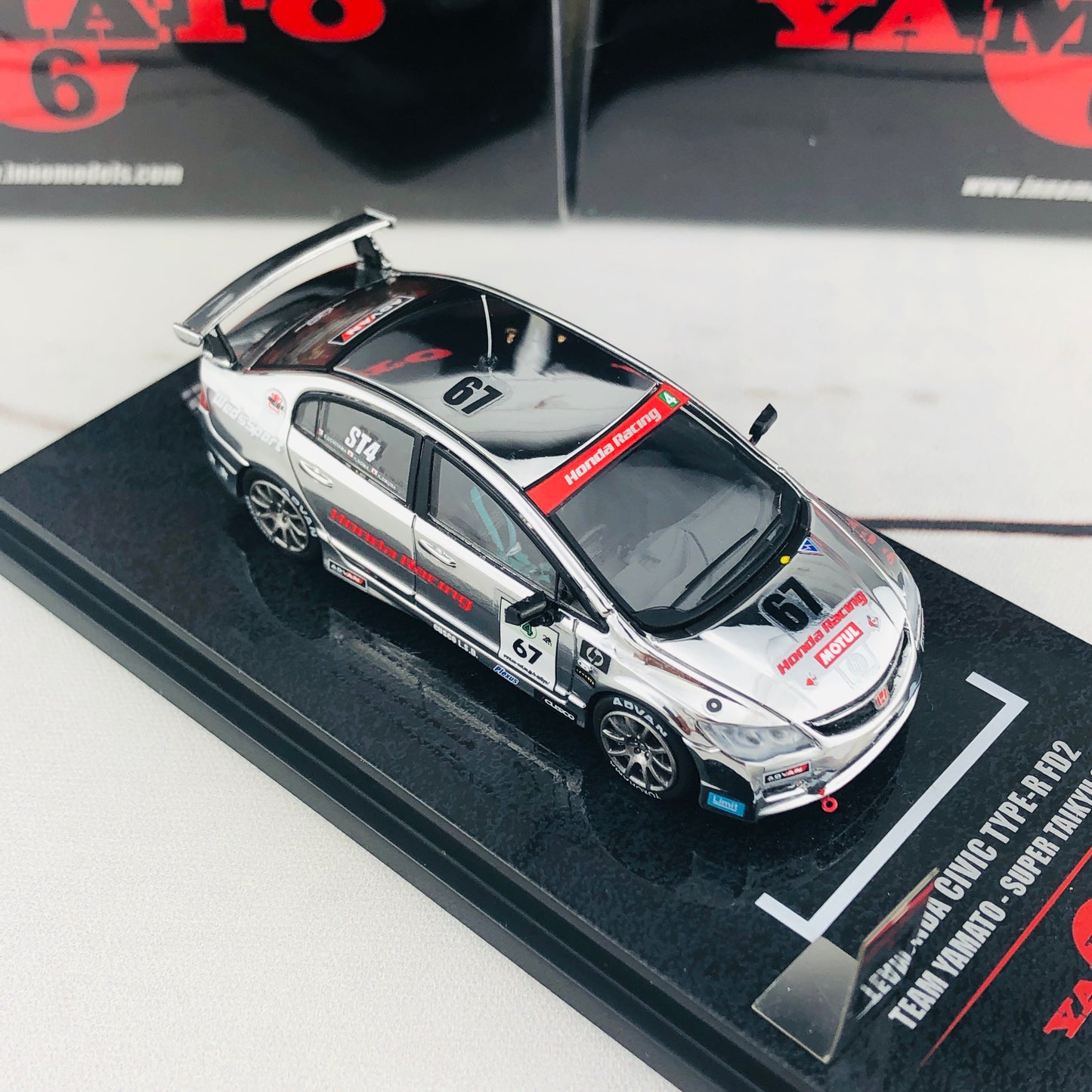 INNO64 HONDA Civic Type-R FD2 Team Yamato - Super Taikyu 2009 IN64-FD2-YA67