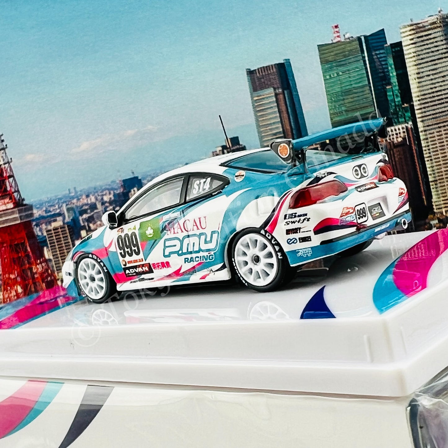 TARMAC WORKS HOBBY64 1/64 Honda Integra Type-R DC5 Super Taikyu Series 2006 ST-4 Champion Naoya Yamano / Henry Ho T64-TL022-PMU