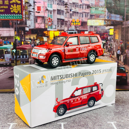 TINY 微影 126 Mitsubishi Pajero 2015 Hong Kong Fire Services Department  (F9208) ACT65206