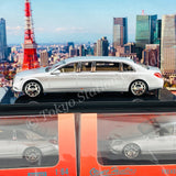 Stance Hunters 1/64 Mercedes Maybach S600 Pullman SILVER