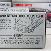 Tomytec Tomica Limited Vintage Neo 1/64 LV-N193a Honda Integra 3 Door Coupe XSi Red (1989)