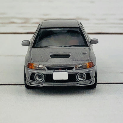 Tomica Limited Vintage Neo Mitsubishi Lancer Evolution IV GSR Silver (1996) LV-N186a