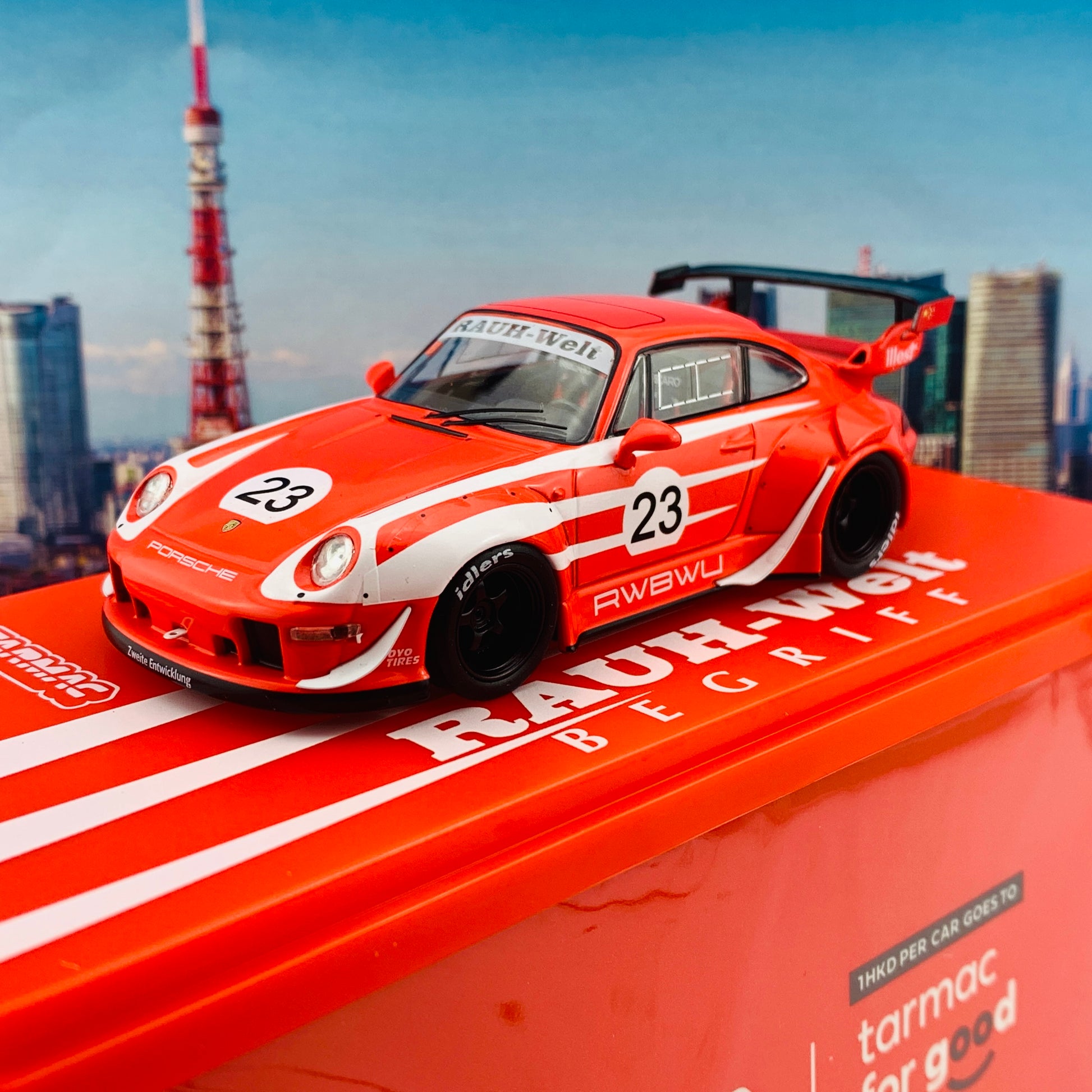 Tarmac Works 1/43 Hobby Collection RWB 993 RWB WU T43-014-WU